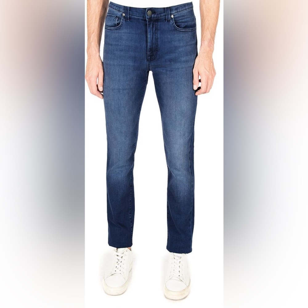 Fidelity Denim Torino Skinny Straight Dark Blue Men's Jeans- 32 Waist